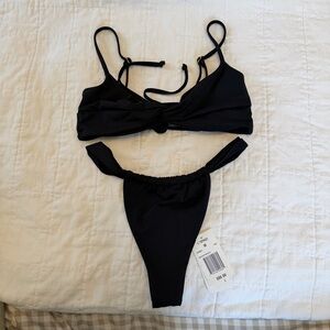 L*space Black Ringo Top (S) / Gina Bottom Bitsy (M) NWT
